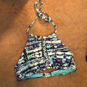 Small Blue Bikini Top